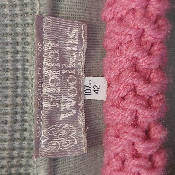 Green embroidered grandma sweater - Picture 2 of 4